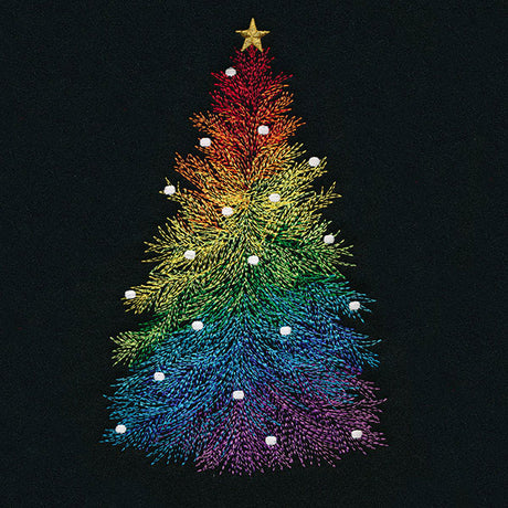 Festive Rainbow Tree