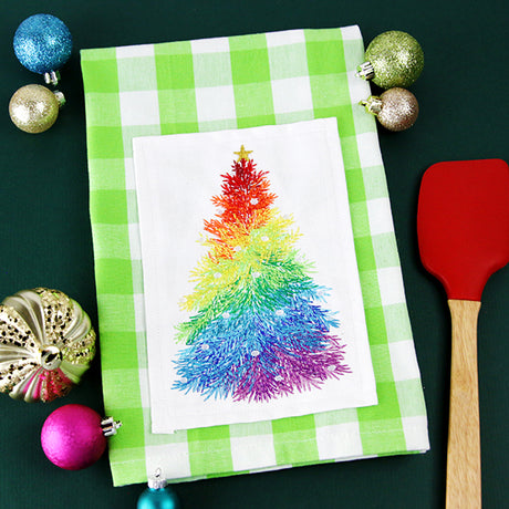 Festive Rainbow Tree