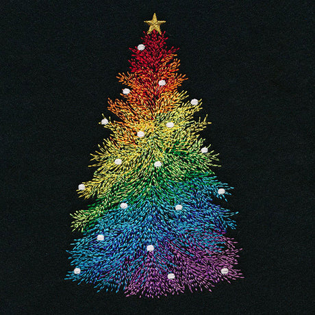 Festive Rainbow Tree