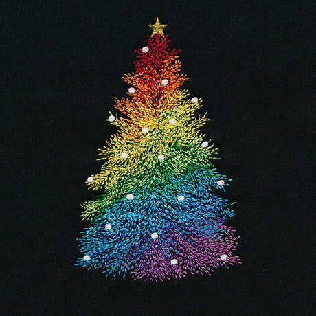 Festive Rainbow Tree