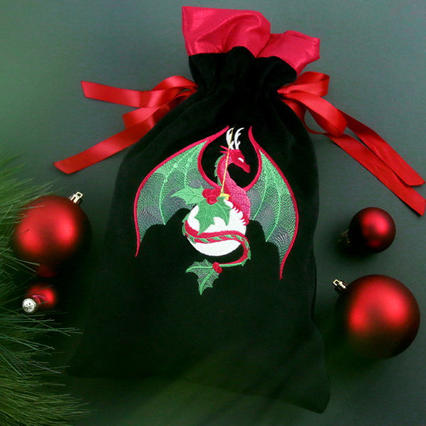 Festive Christmas Dragon