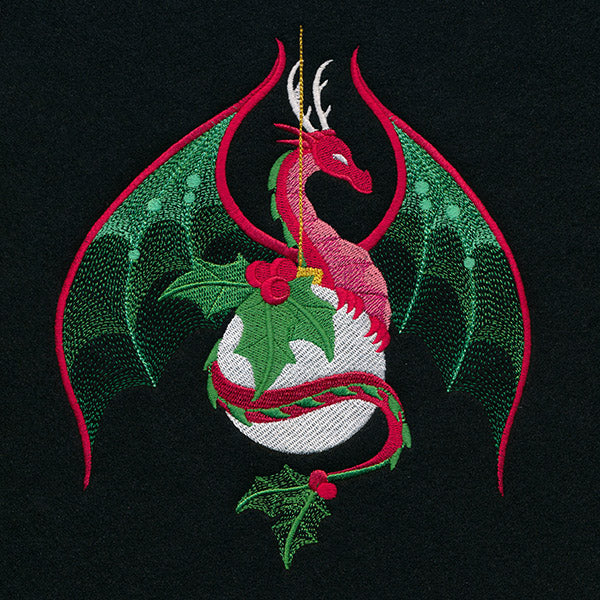 Festive Christmas Dragon