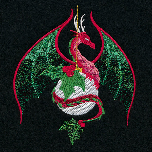 Festive Christmas Dragon