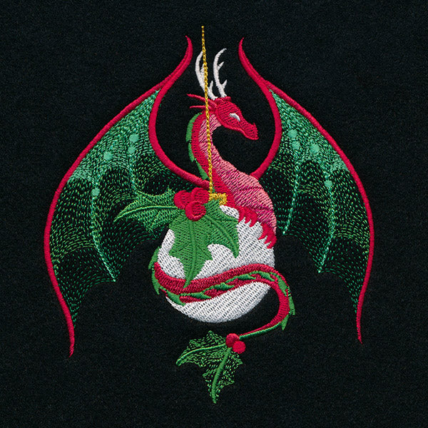 Festive Christmas Dragon