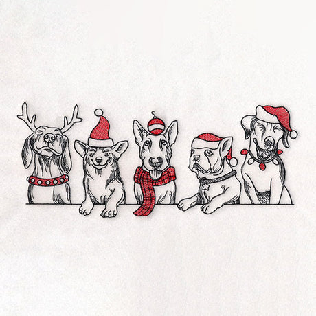 Happy Howlidays Border