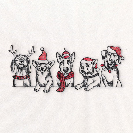 Happy Howlidays Border