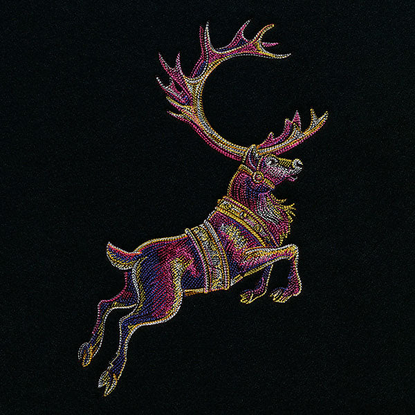 Galloping Reindeer