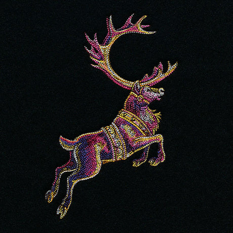 Galloping Reindeer