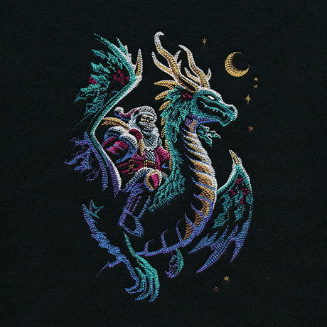 Santa and His Wondrous Dragon