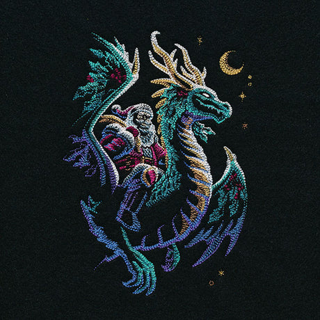 Santa and His Wondrous Dragon