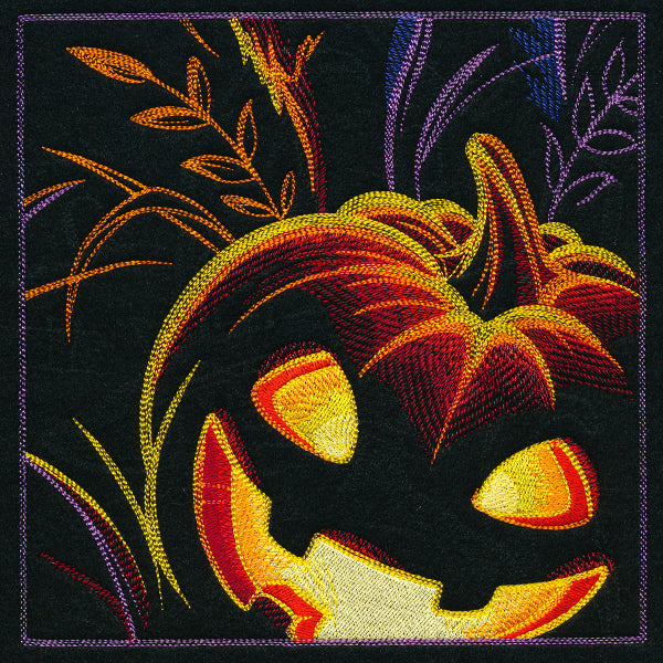 Haunted Halloween Scene II Square 6