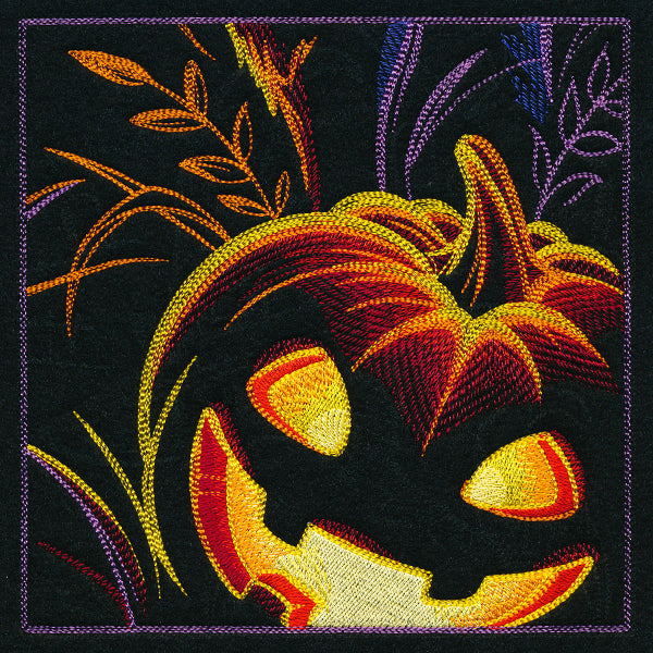 Haunted Halloween Scene II Square 6