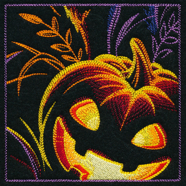 Haunted Halloween Scene II Square 6