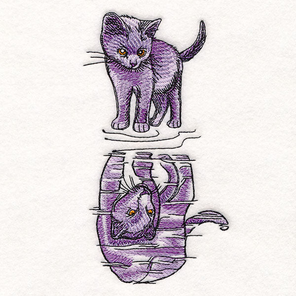 Aspirational Black Cat to Panther Reflection