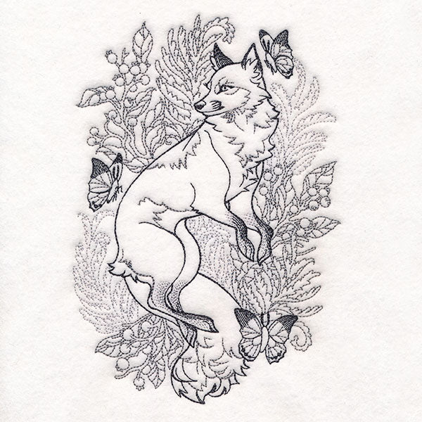 Storybook Woodland Fox
