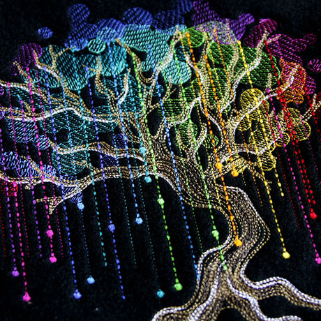 Rainbow Willow Tree
