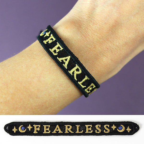 Fierce Affirmations Bracelet - Fearless (Lace)