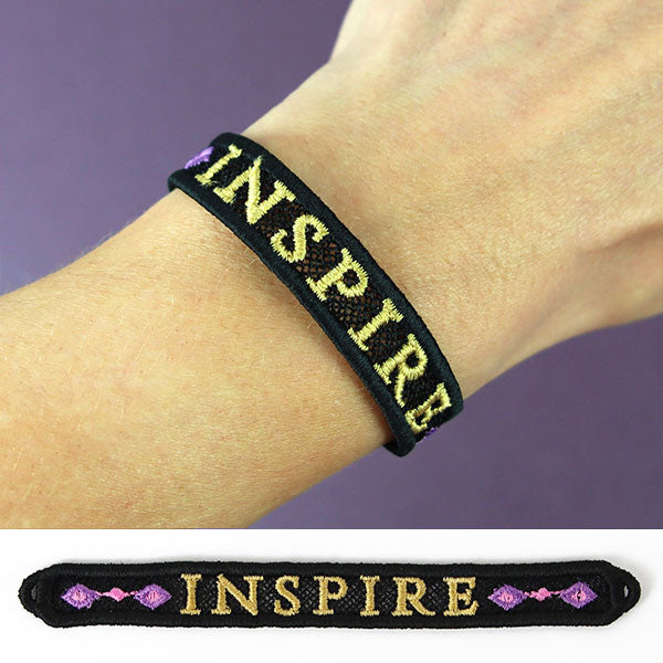 Fierce Affirmations Bracelet - Inspire (Lace)