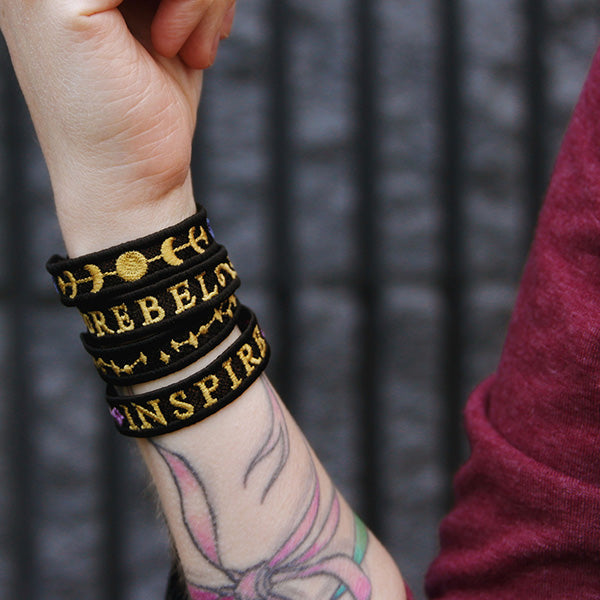Fierce Affirmations Bracelet - Inspire (Lace)