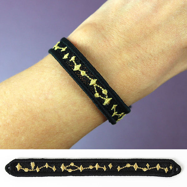 Fierce Affirmations Bracelet - Stars (Lace)