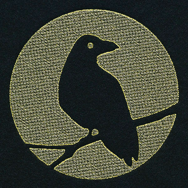 Spooky Halloween - Raven (Embossed)