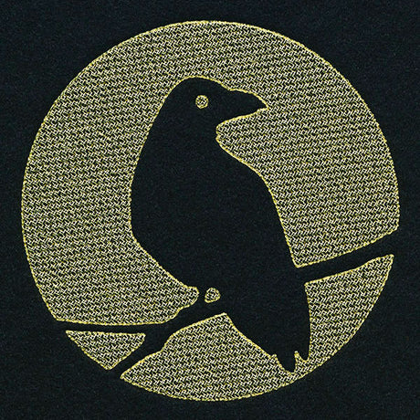 Spooky Halloween - Raven (Embossed)