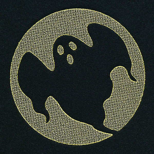 Spooky Halloween - Ghost (Embossed)