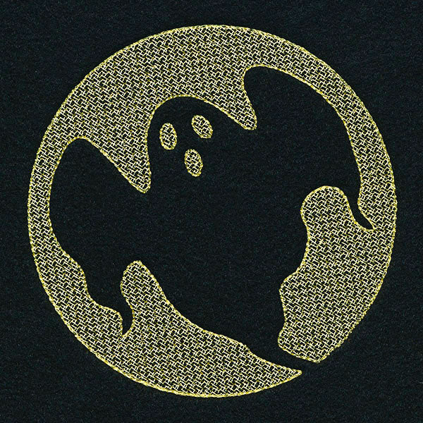 Spooky Halloween - Ghost (Embossed)