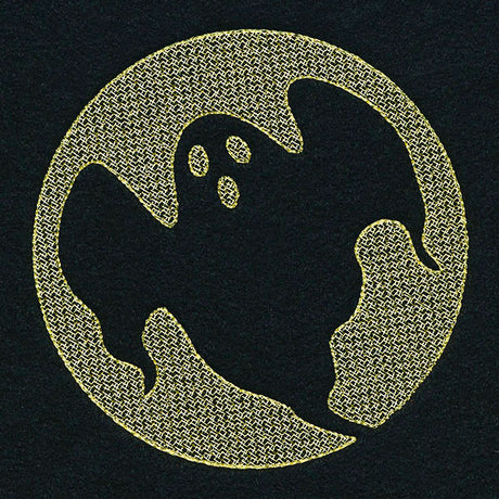 Spooky Halloween - Ghost (Embossed)