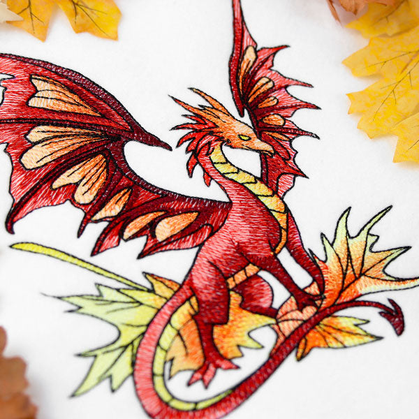 Autumn Leaves Dragon