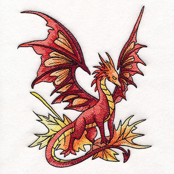 Autumn Leaves Dragon