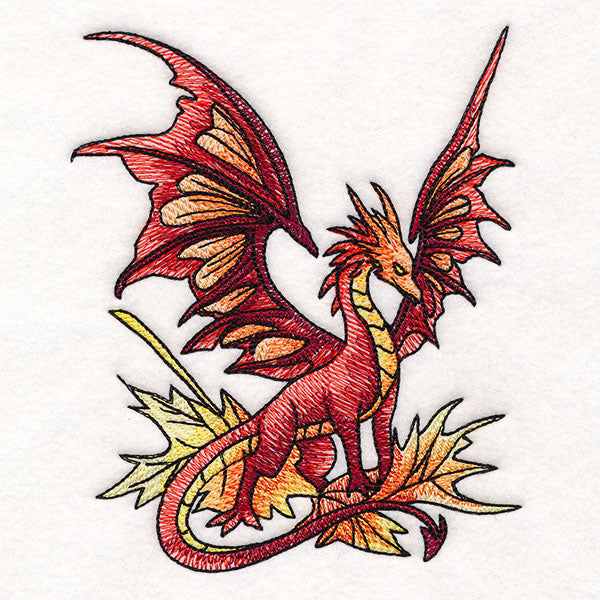 Autumn Leaves Dragon