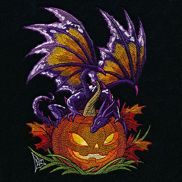 Halloween Jack o' Lantern Dragon