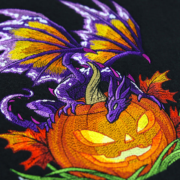 Halloween Jack o' Lantern Dragon