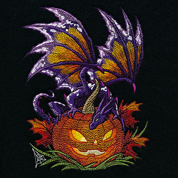 Halloween Jack o' Lantern Dragon