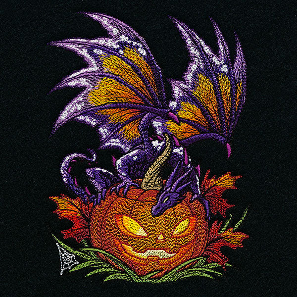 Halloween Jack o' Lantern Dragon