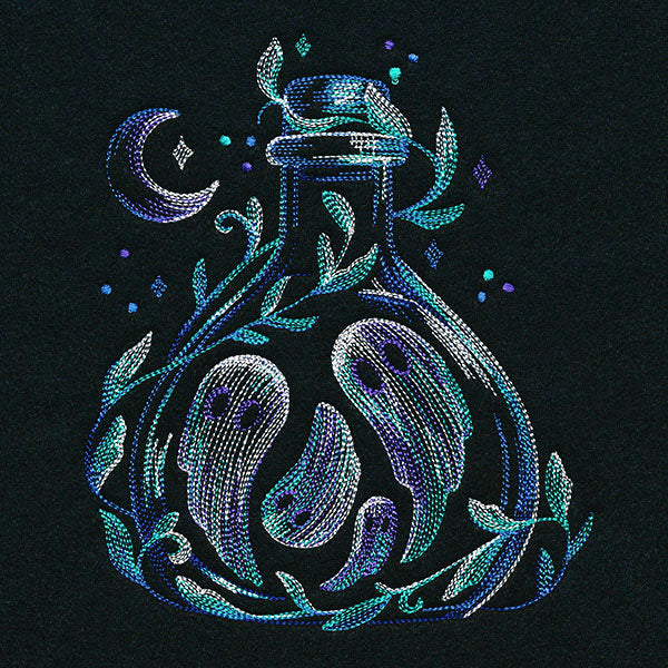 Moonlit Ghosts in a Bottle