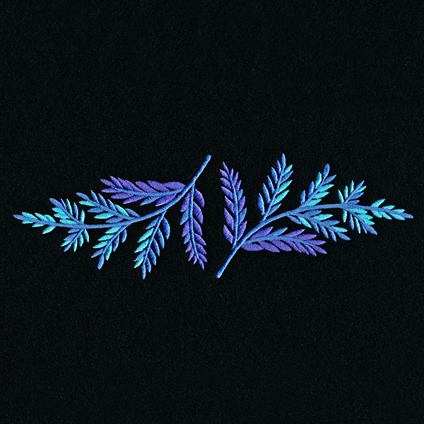 Beanie Borders - Intricate Ferns