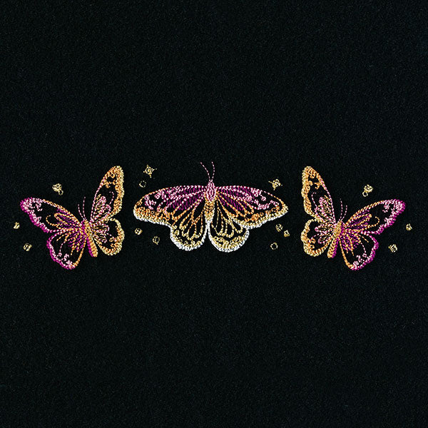 Beanie Borders - Garden Radiance Butterflies