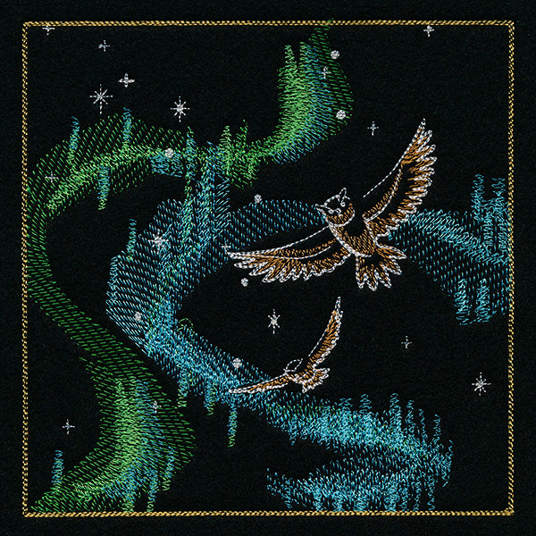 Reindeer & Gingerbread Christmas Scene II - Panel 1