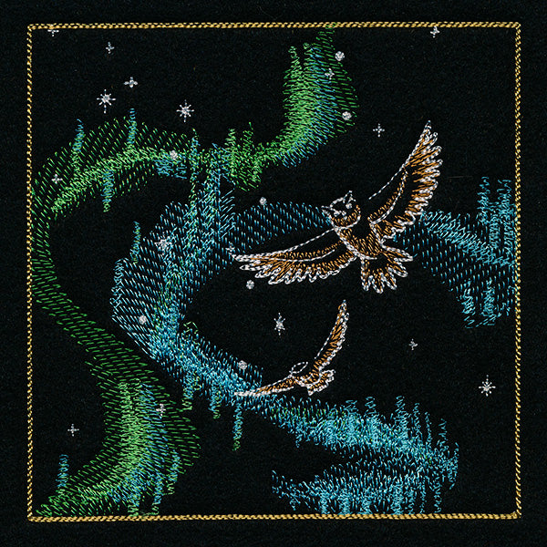 Reindeer & Gingerbread Christmas Scene II - Panel 1