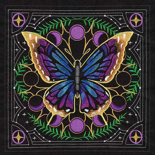 Celestial Butterfly Square