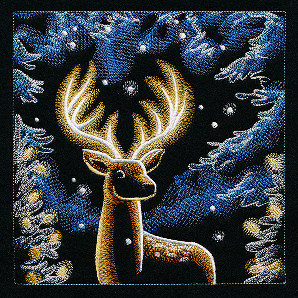 Magic Christmas Reindeer Scene - Panel 2