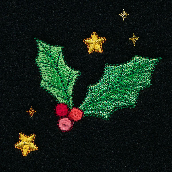 Celestial Christmas Poinsettia Kaleidoscope Accent 2