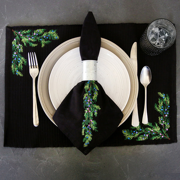 Juniper & Berries Border