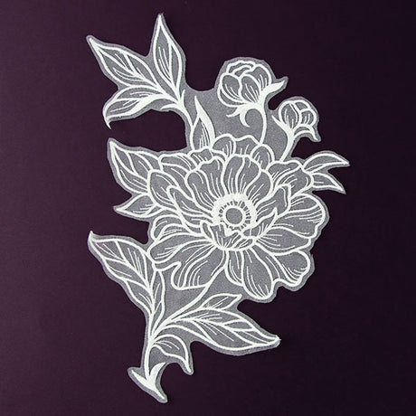 Embellish Me with Flowers - Anemone (Freestanding Organza)
