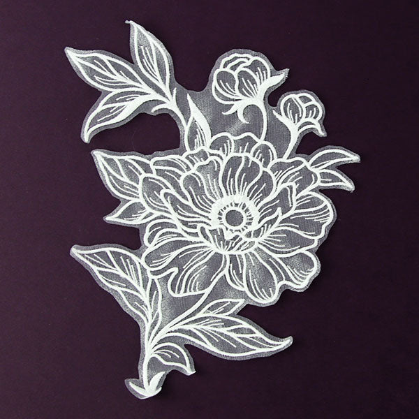 Embellish Me with Flowers - Anemone (Freestanding Organza)