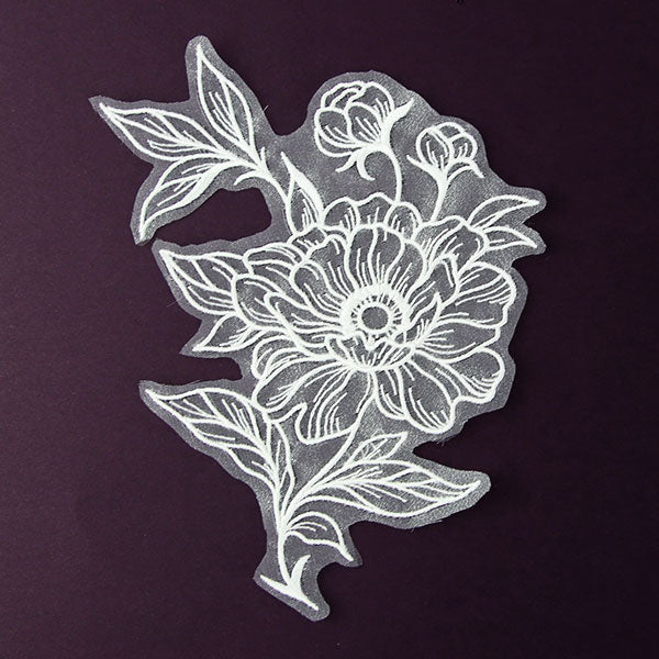 Embellish Me with Flowers - Anemone (Freestanding Organza)