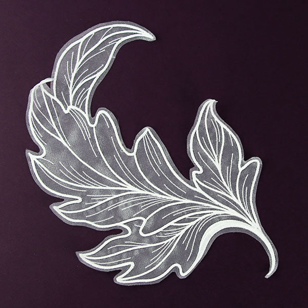 Embellish Me with Flowers - Leaves (Freestanding Organza)