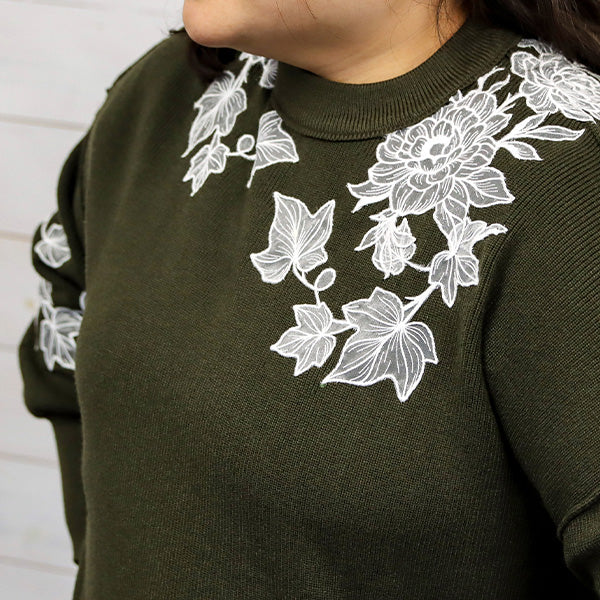 Embellish Me with Flowers - English Ivy (Freestanding Organza)